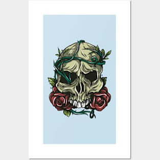 Skull Posters and Art